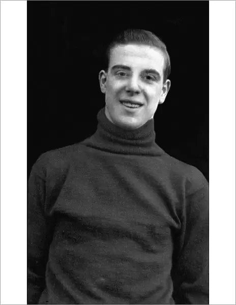 Portrait of Tom 'Pongo'Waring, Aston Villa footballer. January 1929