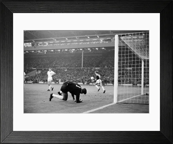 Framed Print : West Ham United v 1860 Munich European Cup Winners Cup Final at Wembley Stadium