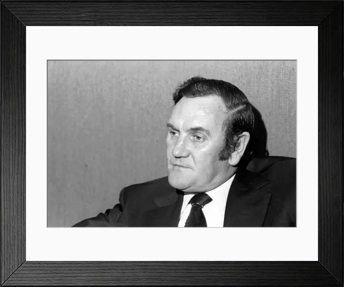 Framed Print : England Manager Don Revie. November 1974 S74-6921 Local Caption Planman