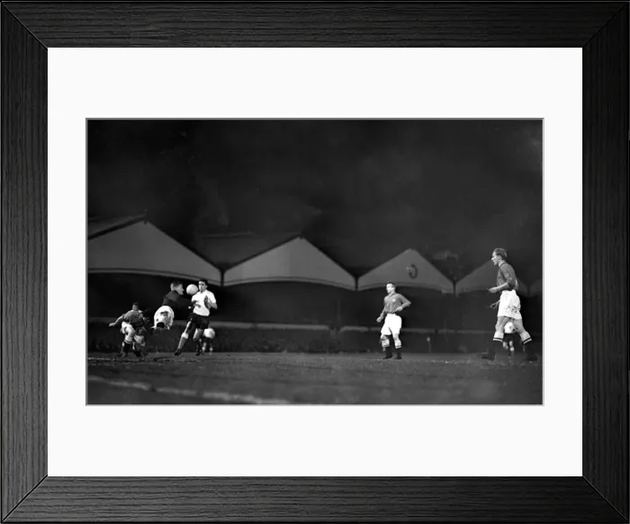 Framed Print : 1958 World Cup Qualifying match at Molineux, Wolverhampton. England 5 v Denmark 2 Framed Print : 1958 World Cup Qualifying match at Molineux, Wolverhampton. England 5 v Denmark 2