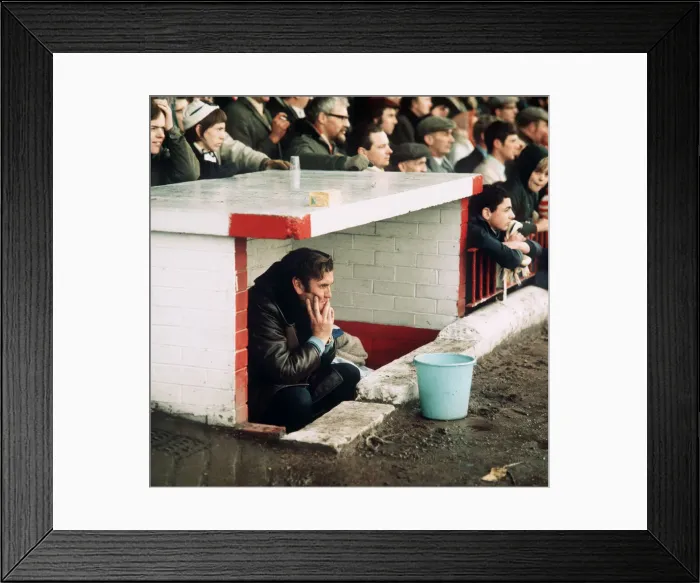 Framed Print : Don Revie football Leeds FC Manager Framed Print : Don Revie football Leeds FC Manager