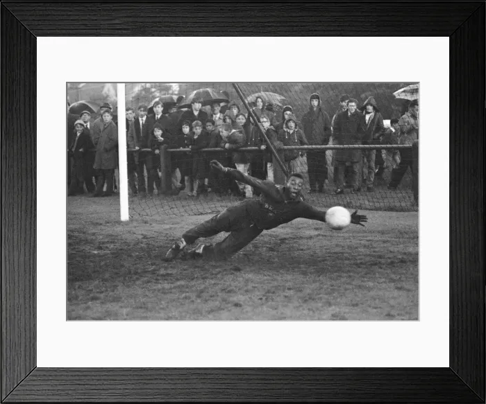 Framed Print : 1966 World Cup Tournament in England. Star of the Brazil football team Edson Framed Print : 1966 World Cup Tournament in England. Star of the Brazil football team Edson