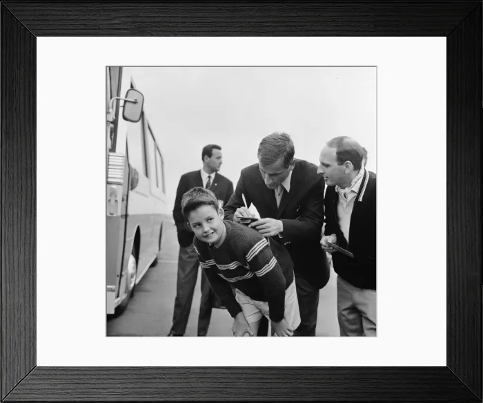 Framed Print : 1966 World Cup Tournament in England. Paolo Barison