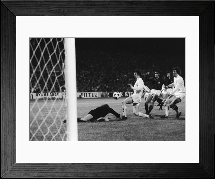 Framed Print : 1973 European Cup Winners Cup Final at the Kaftanzoglio Stadium in Thessaloniki, Greece Framed Print : 1973 European Cup Winners Cup Final at the Kaftanzoglio Stadium in Thessaloniki, Greece