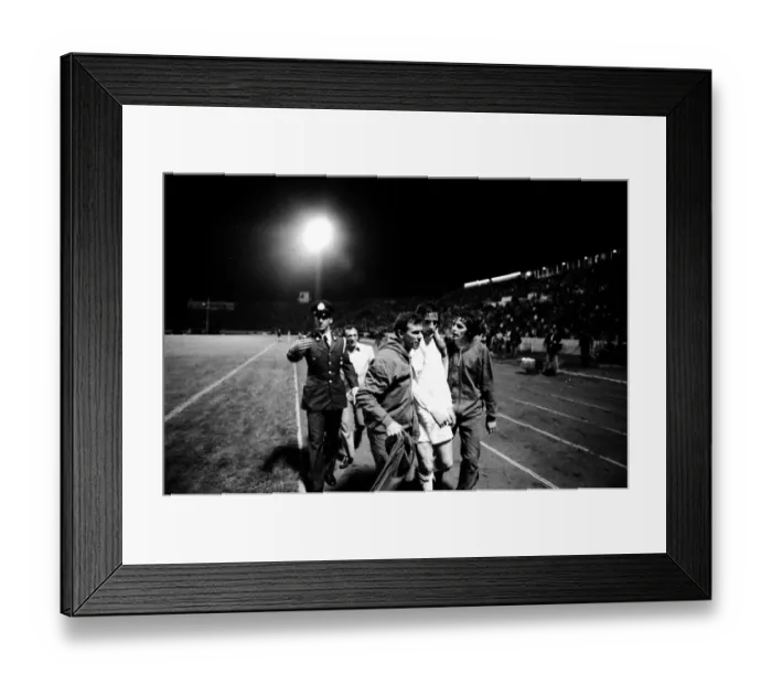 Framed Print : 1973 European Cup Winners Cup Final at the Kaftanzoglio Stadium in Thessaloniki, Greece Framed Print : 1973 European Cup Winners Cup Final at the Kaftanzoglio Stadium in Thessaloniki, Greece