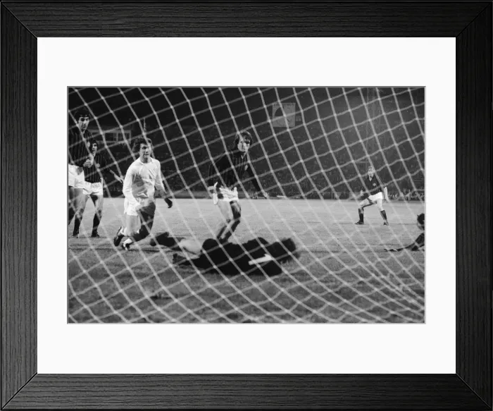 Framed Print : 1973 European Cup Winners Cup Final at the Kaftanzoglio Stadium in Thessaloniki, Greece Framed Print : 1973 European Cup Winners Cup Final at the Kaftanzoglio Stadium in Thessaloniki, Greece