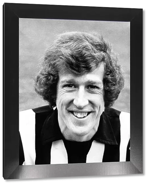 Alan Gowling of Newcastle United 26th February 1975. Gowling