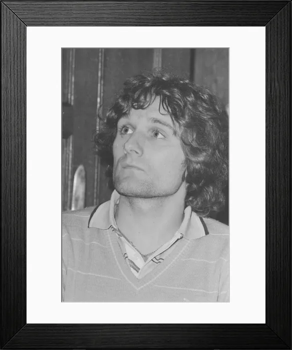Framed Print : Charlton Athletics Danish international Allan Simonsen leaves the club as they were