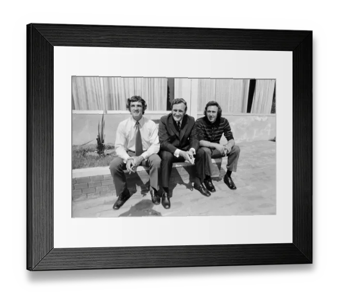Framed Print : Leeds United Ray Hardy (Head Groundsman), Don Revie (Leeds manager) and John Reynolds (Assistant Groundsman) Framed Print : Leeds United Ray Hardy (Head Groundsman), Don Revie (Leeds manager) and John Reynolds (Assistant Groundsman)