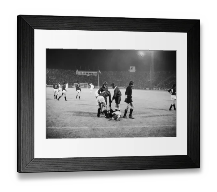 Framed Print : 1973 European Cup Winners Cup Final at the Kaftanzoglio Stadium in Thessaloniki, Greece Framed Print : 1973 European Cup Winners Cup Final at the Kaftanzoglio Stadium in Thessaloniki, Greece