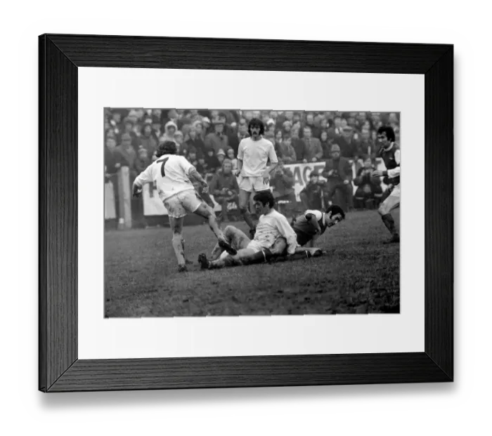 Framed Print : F. A. Cup: Yeovil v. Arsenal: 3rd Round. January 1971 71-00138-031