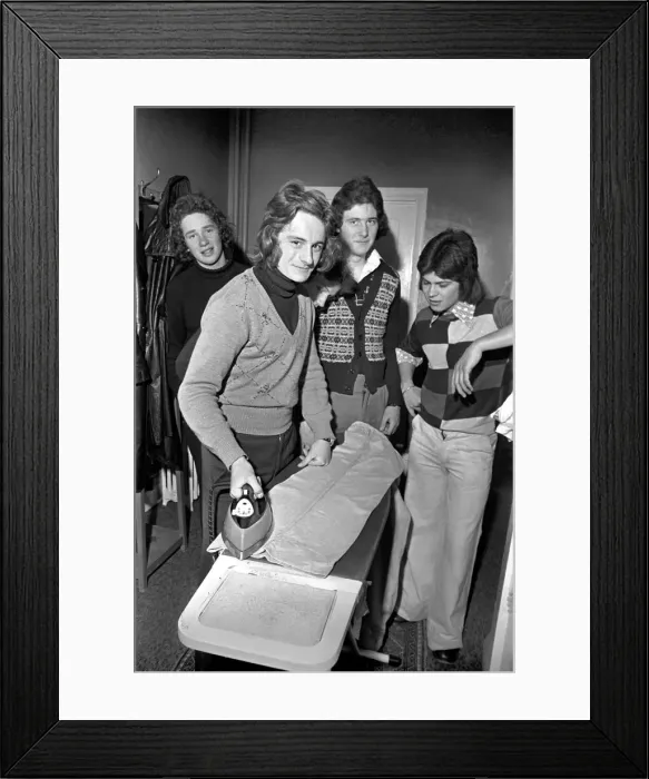 Framed Print : Sir Matt Busby. Oxford United players prior to match. Oxford United players celebrate Framed Print : Sir Matt Busby. Oxford United players prior to match. Oxford United players celebrate