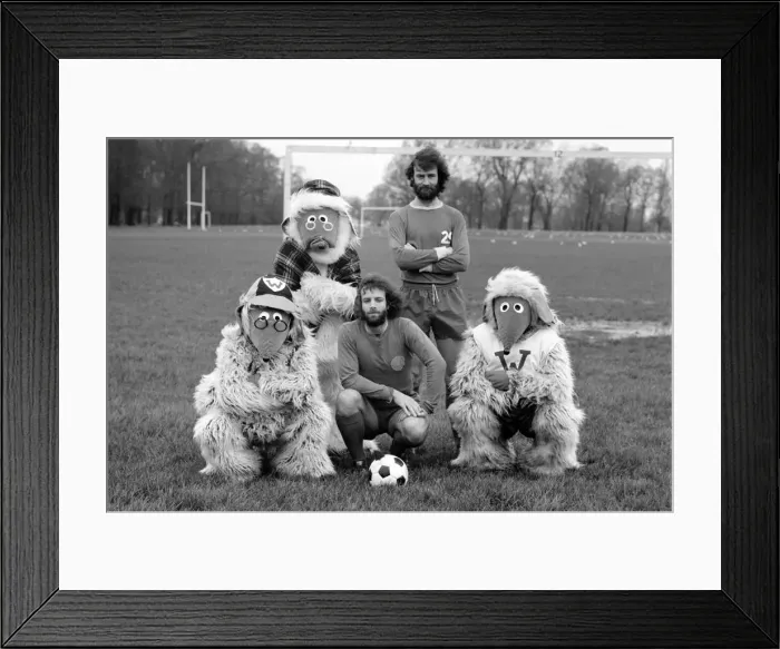 Framed Print : Wimbledon Wombles. January 1975 75-00394-004 Framed Print : Wimbledon Wombles. January 1975 75-00394-004