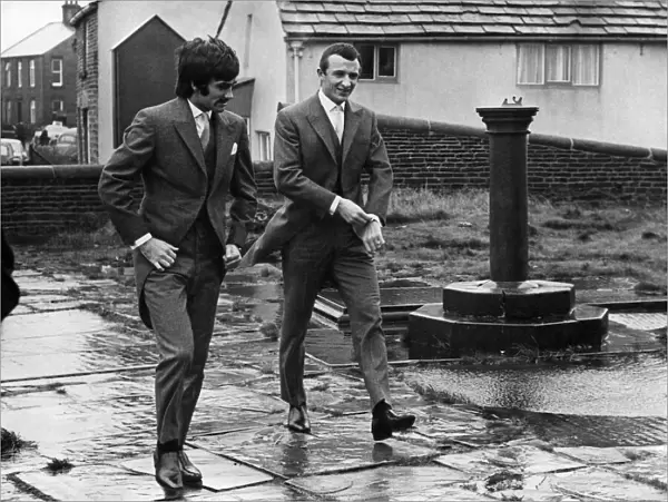 George Best of Manchester United was best man for the wedding of Manchester City