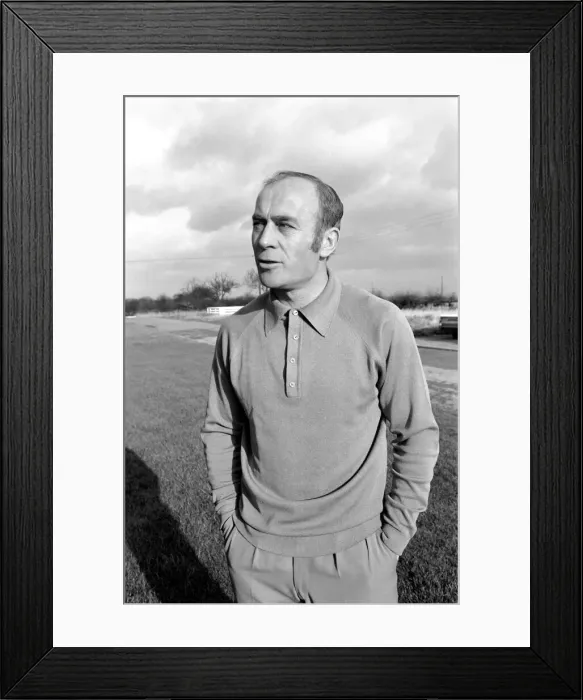 Framed Print : Football: Ron Saunders. Aston Villa F. C. Manager. January 1975 75-00385-002 Framed Print : Football: Ron Saunders. Aston Villa F. C. Manager. January 1975 75-00385-002