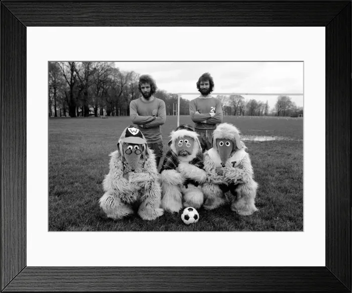 Framed Print : Wimbledon Wombles. January 1975 75-00394-010 Framed Print : Wimbledon Wombles. January 1975 75-00394-010