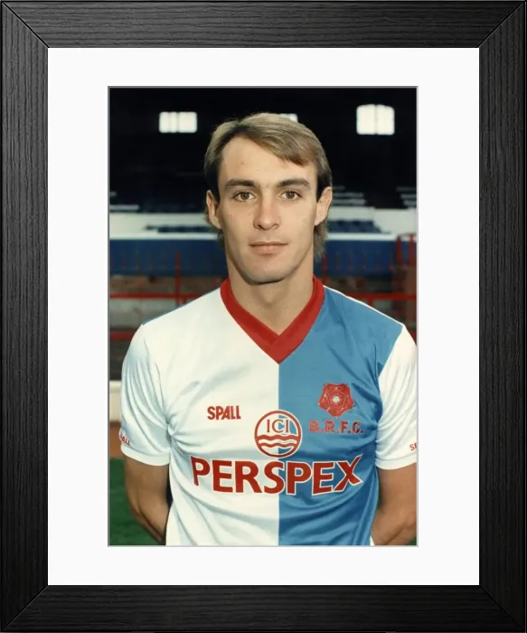 Framed Print : Jimmy Quinn. Blackburn Rovers. P007243 Framed Print : Jimmy Quinn. Blackburn Rovers. P007243