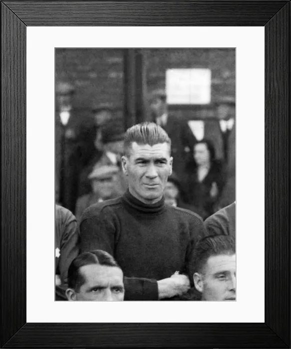 Framed Print : Irish League: Elisha Scott Belfast Celtic goal keeper. October 1935 P007212 Framed Print : Irish League: Elisha Scott Belfast Celtic goal keeper. October 1935 P007212