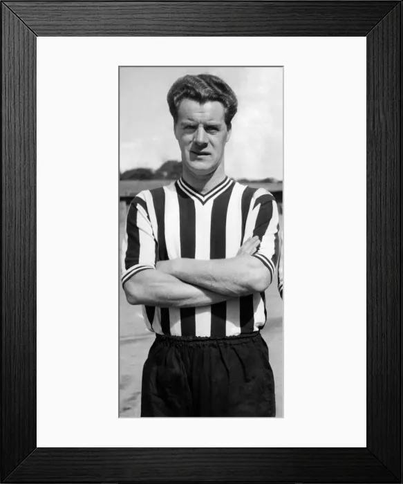 Framed Print : Newcastle F. C. Bobby Mitchell. December 1960 P007051 Framed Print : Newcastle F. C. Bobby Mitchell. December 1960 P007051