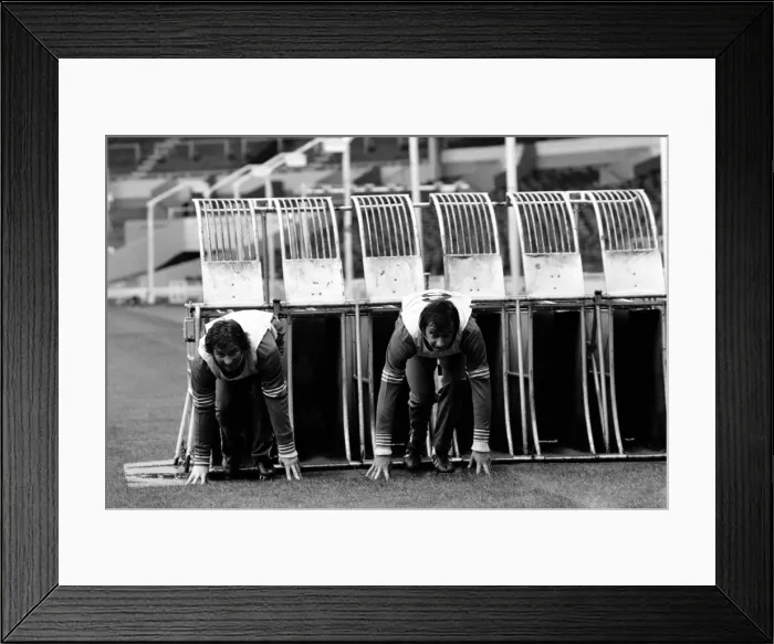 Framed Print : Alan Ball along with the England team training at Wembly for their European Championship Framed Print : Alan Ball along with the England team training at Wembly for their European Championship