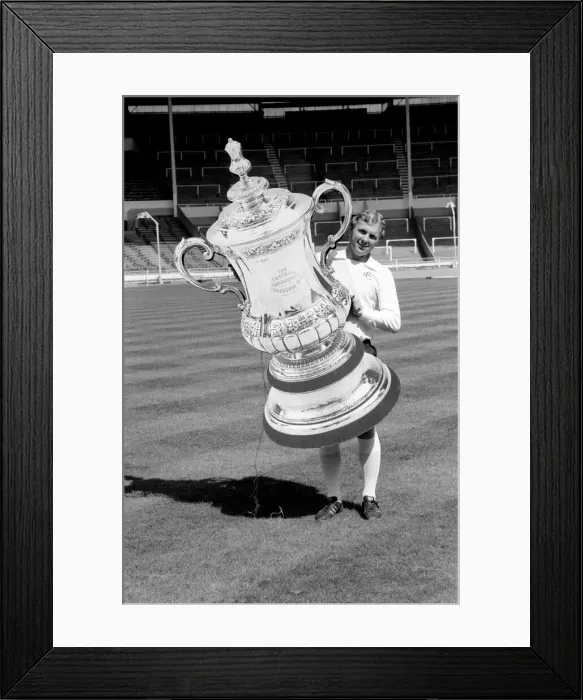 Framed Print : Bobby Moore returns to Wembley on May 3rd for the FA Cup Final between his team Fulham Framed Print : Bobby Moore returns to Wembley on May 3rd for the FA Cup Final between his team Fulham