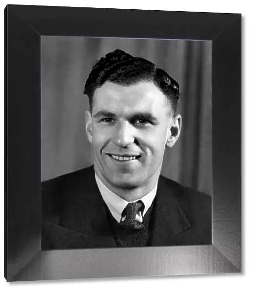 Jack Rowley, Manchester United and England footballer. February 1954 P008057