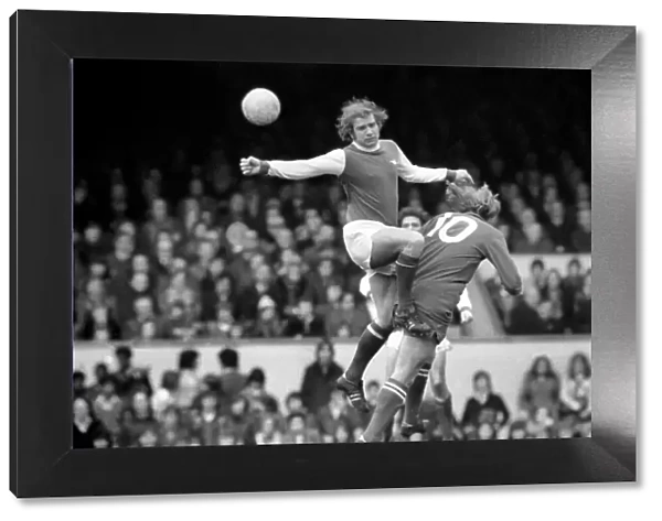 Sport Football Arsenal v Sheffield United 1974  /  75 Season