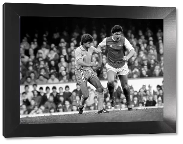 Sport: Football: Arsenal v. Coventry. Action from the match. February 1981 81-00513-058