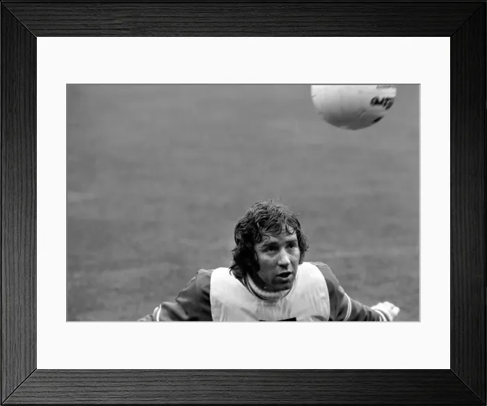 Framed Print : Alan Ball seen here with the England team training at Wembly for their European Framed Print : Alan Ball seen here with the England team training at Wembly for their European