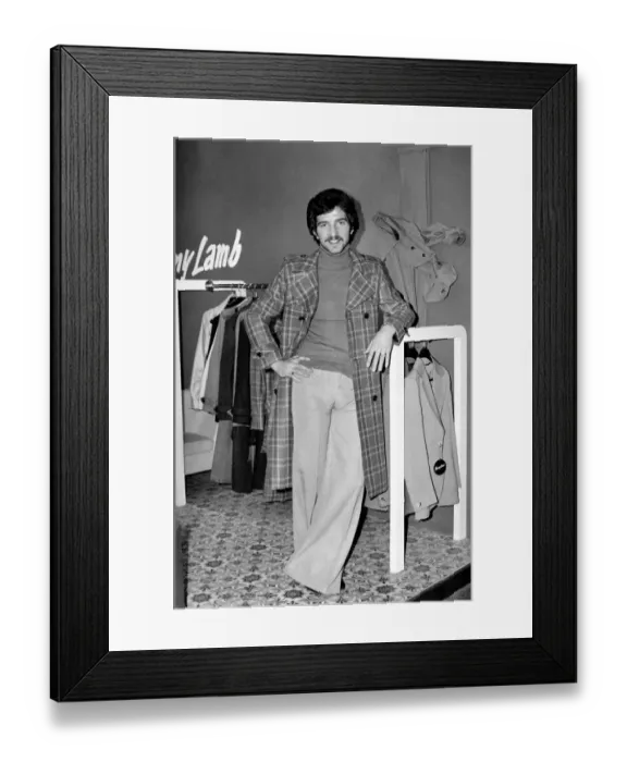 Framed Print : Graeme Souness of Middlesbrough football club February 1975 75-01122-004