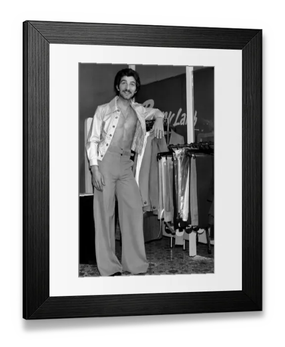 Framed Print : Graeme Souness of Middlesbrough football club February 1975 75-01122-001
