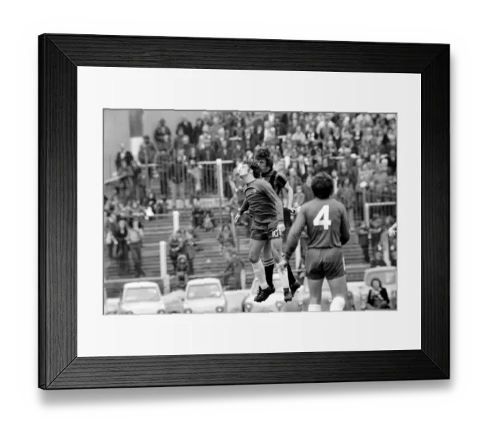 Framed Print : Division One Football Chelsea v. Manchester City 1975  /  75 Season