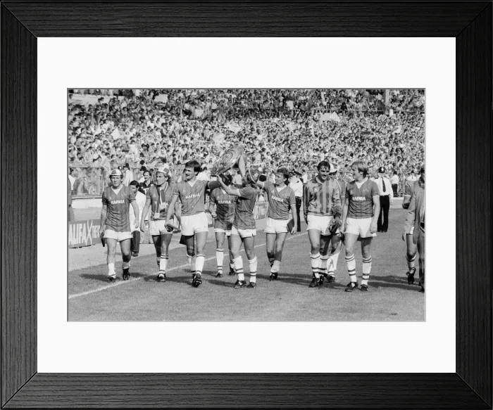 Framed Print : Charity Shield football match at Wembley Stadium. Liverpool 0 v 1 Everton Framed Print : Charity Shield football match at Wembley Stadium. Liverpool 0 v 1 Everton