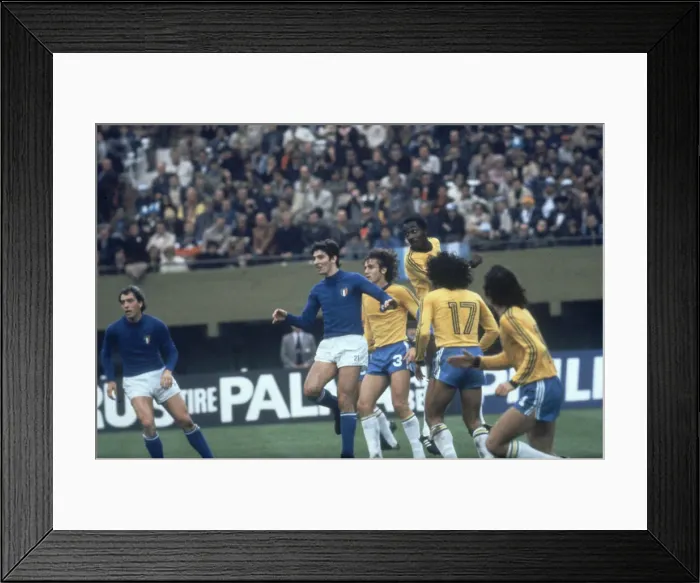 Framed Print : 1978 World Cup Third Place Match in Buenos Aires, Argentina. Brazil 2 v Italy 1 Framed Print : 1978 World Cup Third Place Match in Buenos Aires, Argentina. Brazil 2 v Italy 1