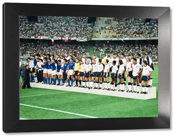1990 World Cup Thid Place Play Off match in Bari, Italy. Italy 2 v England 1