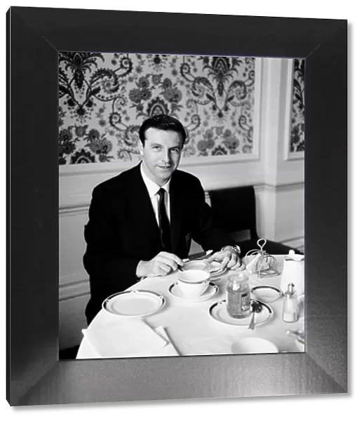 Blackpool & England player Jimmy Armfield at the Royal Victoria Hotel in Sheffield