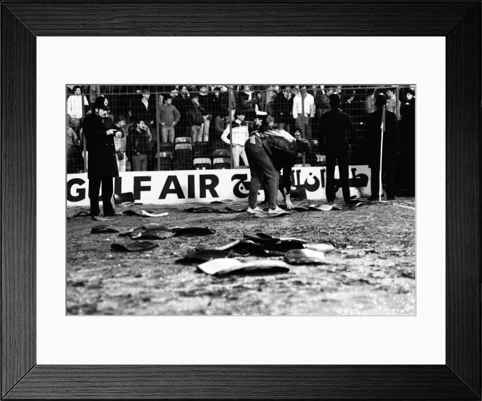 Framed Print : Chelsea 2-3 Sunderland 1985 League Cup semi-final 2nd Leg 4  /  3  /  1985