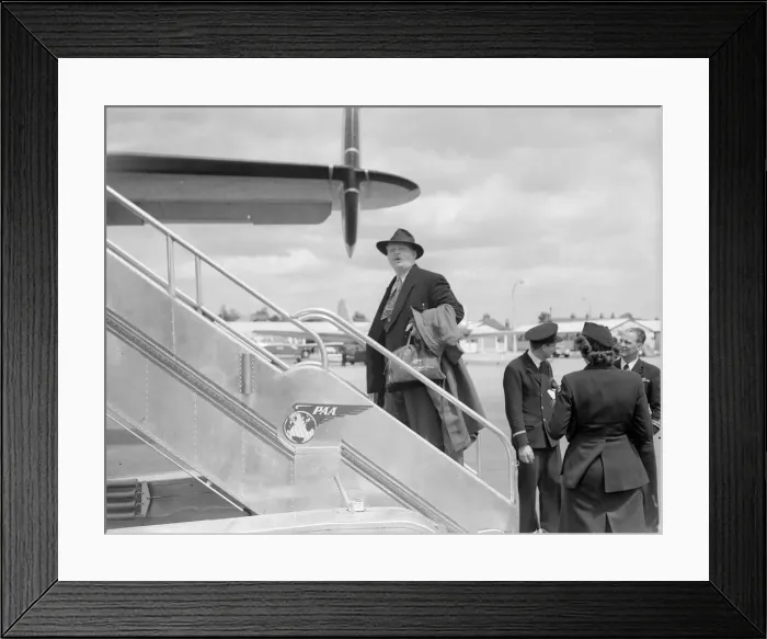 Framed Print : The England football squad at London airport just before departing to Brazil to Framed Print : The England football squad at London airport just before departing to Brazil to
