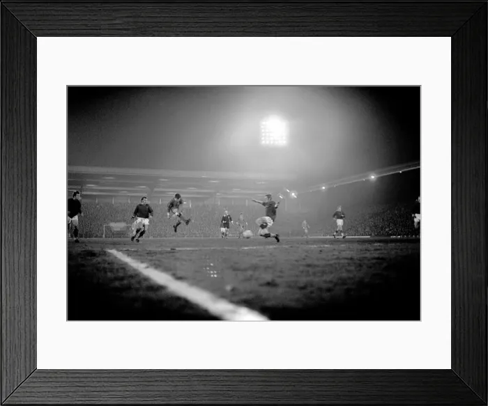 Framed Print : Liverpool v. Crystal Palace: Lawler ends his 20 yardIs run through the Crystal Palace Framed Print : Liverpool v. Crystal Palace: Lawler ends his 20 yardIs run through the Crystal Palace