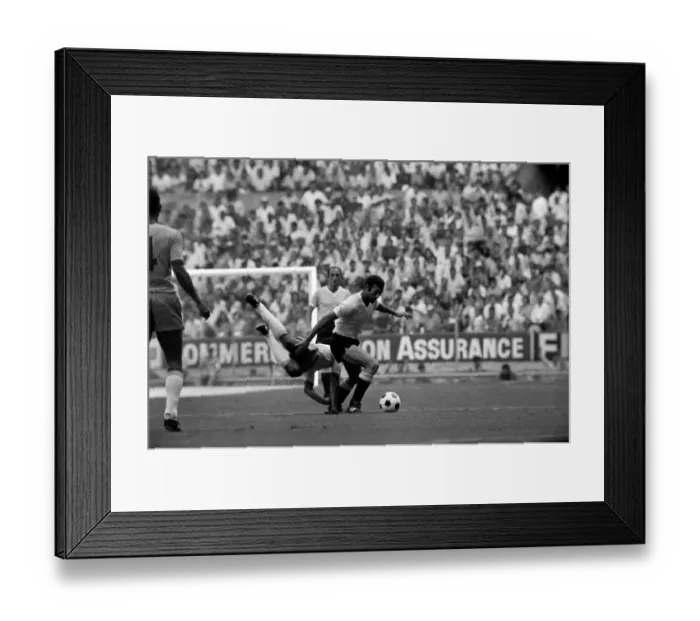Framed Print : Brazil v. Uruguay: World Cup Semi-Final. July 1970 70-5871-010 Framed Print : Brazil v. Uruguay: World Cup Semi-Final. July 1970 70-5871-010