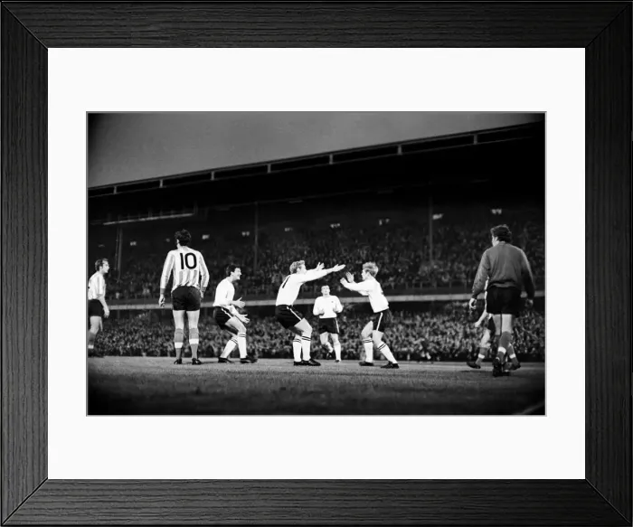 Framed Print : Sport. Football. Derby County v. Southampton. Action from the match Framed Print : Sport. Football. Derby County v. Southampton. Action from the match