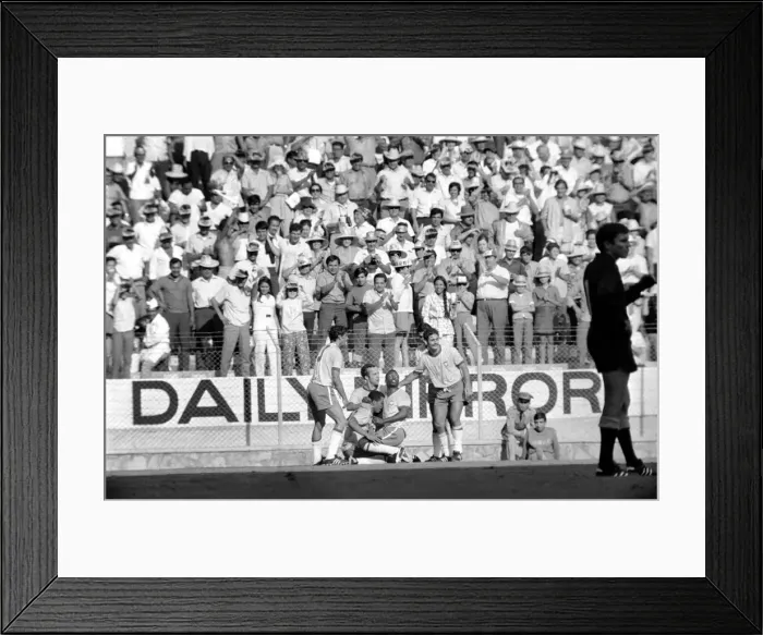 Framed Print : Brazil v. Uruguay: World Cup Semi-Final. July 1970 70-5871-008 Framed Print : Brazil v. Uruguay: World Cup Semi-Final. July 1970 70-5871-008