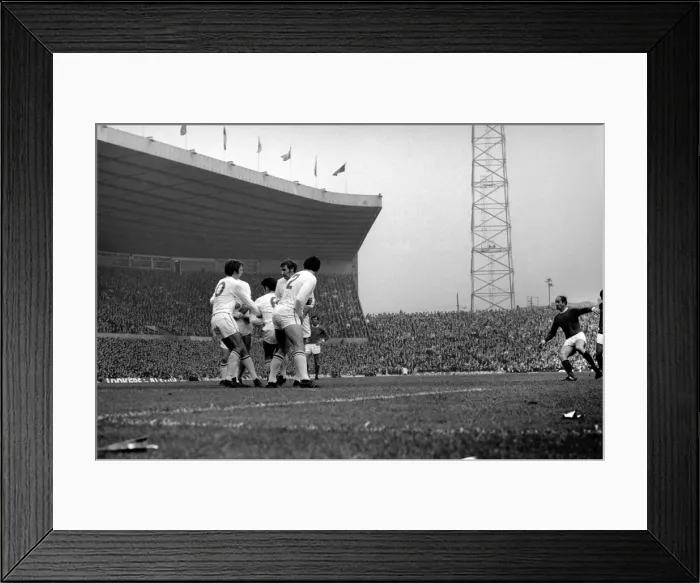 Framed Print : Sport: Football: Manchester United v. Nottingham Forest. Action from the match Framed Print : Sport: Football: Manchester United v. Nottingham Forest. Action from the match