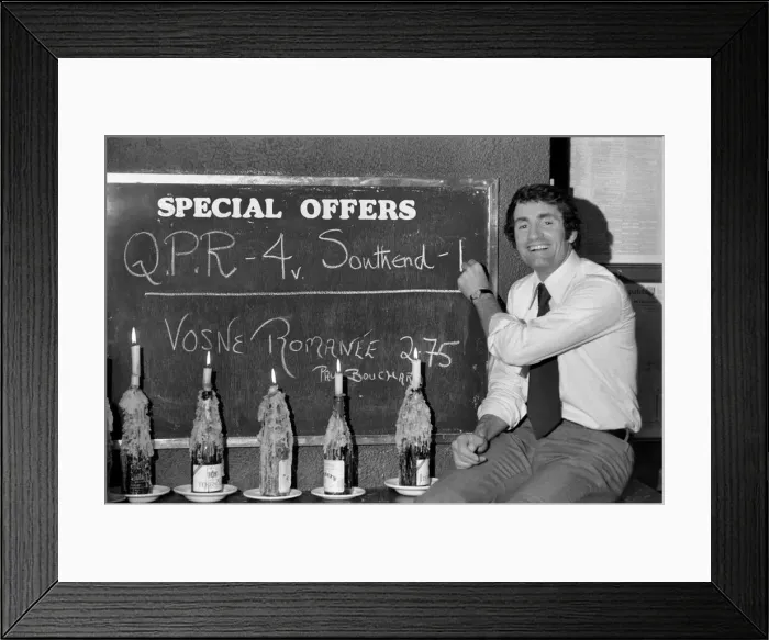 Framed Print : Footballer: Queens Park Rangers, Frank McLintock. January 1975 75-00092-002 Framed Print : Footballer: Queens Park Rangers, Frank McLintock. January 1975 75-00092-002