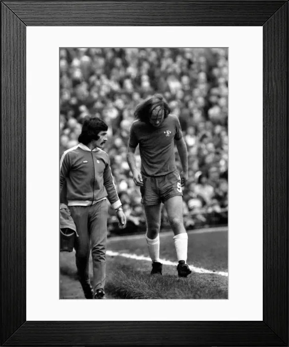 Framed Print : Football. Luton F. C. vs. Chelsea F. C. Goal scorer Husband (8 Framed Print : Football. Luton F. C. vs. Chelsea F. C. Goal scorer Husband (8