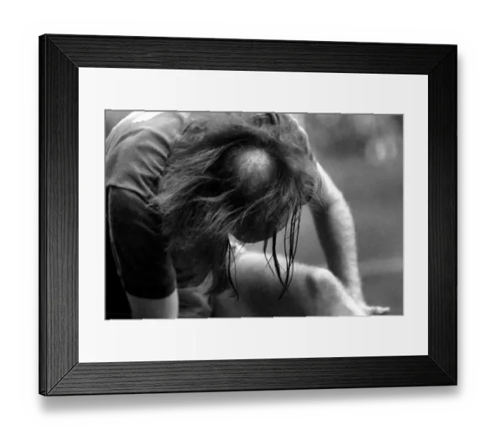 Framed Print : Football. Luton F. C. vs. Chelsea F. C. Goal scorer Husband (8