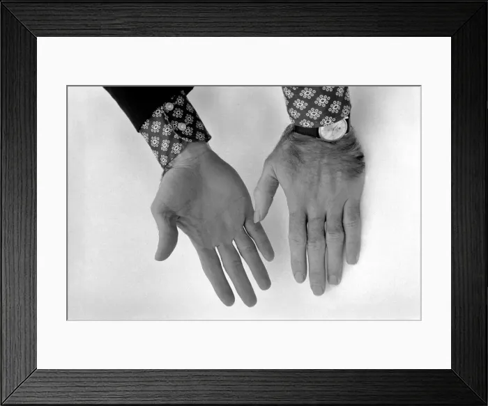 Framed Print : Hands Feature: These hands have brought a roar of approval from thousands of people