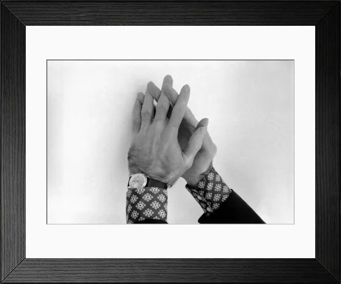 Framed Print : Hands Feature: These hands have brought a roar of approval from thousands of people Framed Print : Hands Feature: These hands have brought a roar of approval from thousands of people