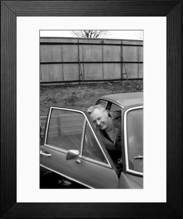 Framed Print : Brighton F. C. Manager Peter Taylor. January 1975 75-00100 Framed Print : Brighton F. C. Manager Peter Taylor. January 1975 75-00100