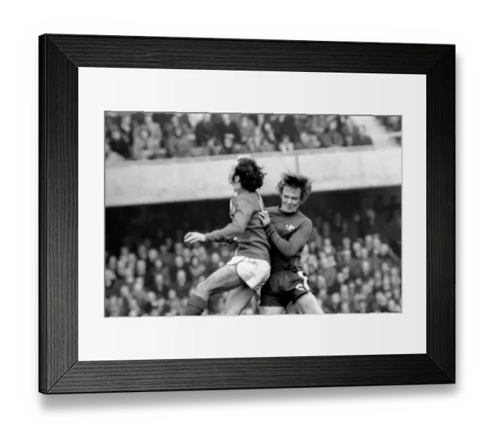 Framed Print : Football: Chelsea F. C. vs. Birmingham F. C. February 1975 75-00764-063 Framed Print : Football: Chelsea F. C. vs. Birmingham F. C. February 1975 75-00764-063